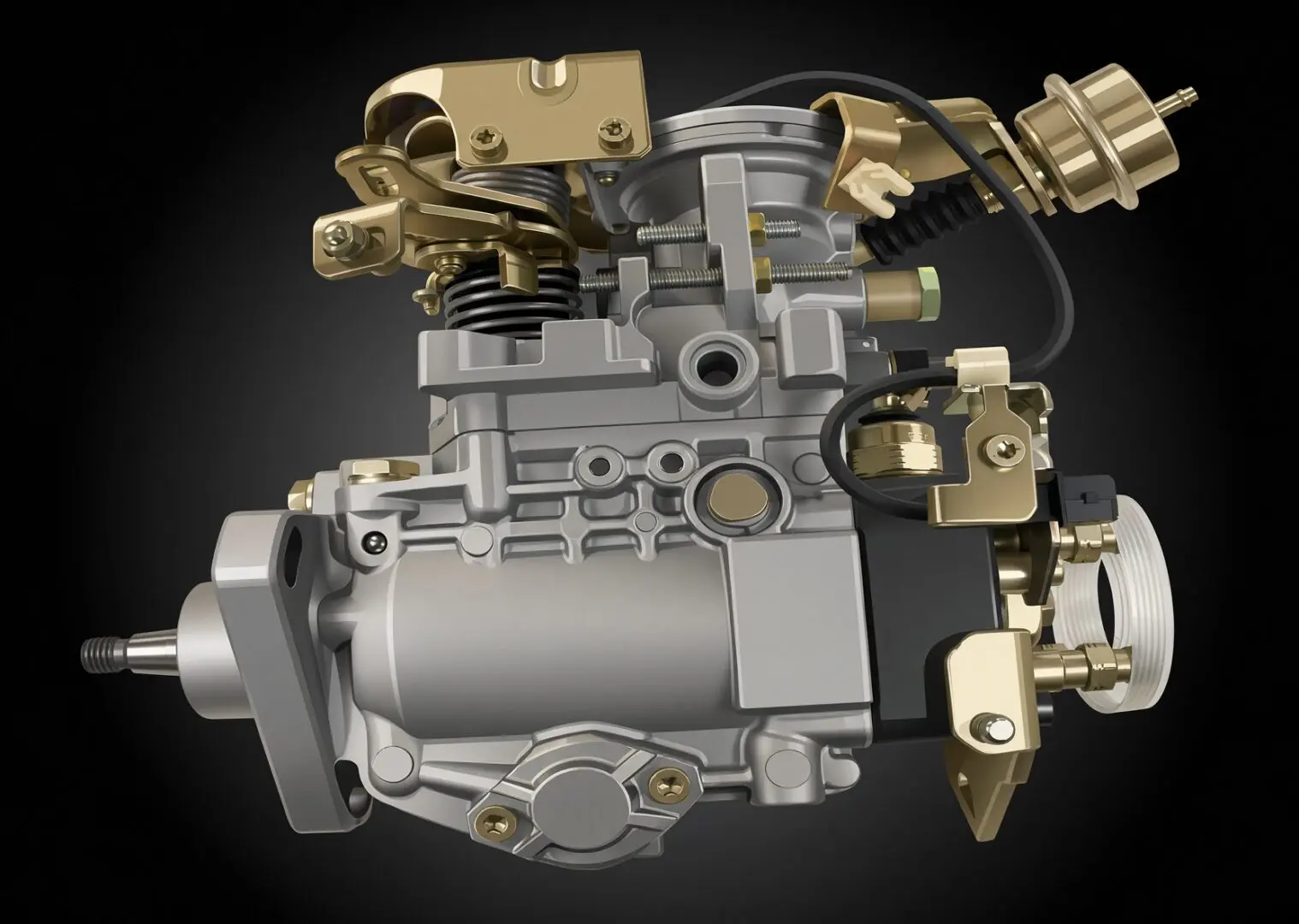 Drawing of a Bosch Diesel Injection Pump