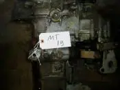 Used car engine with MT19 tag.