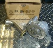 New Volkswagen oil pump in box.